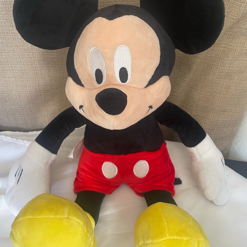 The Big One Black and Red Stuffed Animal
